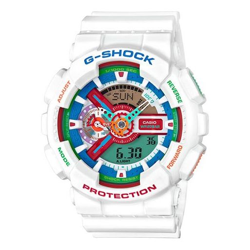 CASIOG-Shock Analog-Digital 'White'