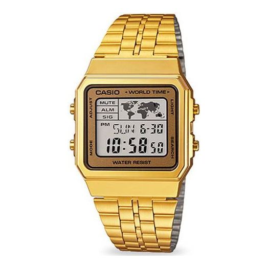 CASIOWaterproof Quartz 'Gold Digital'