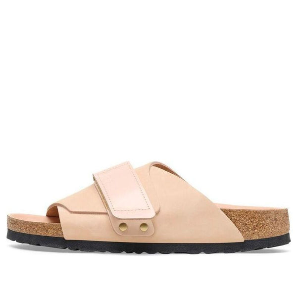 Birkenstock(WMNS)  Kyoto Nubuck Leather Sandals 'New Beige'