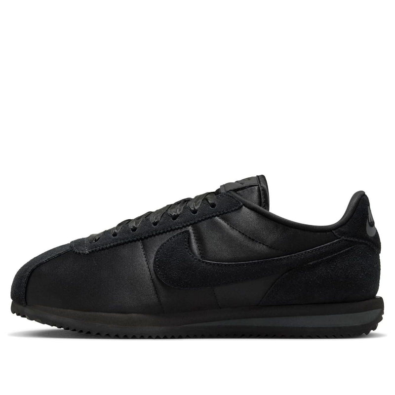 Nike(WMNS)  Cortez Textile Satin 'Triple Black'