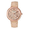 CASIOSHEEN Series Leisure Fashion Rose/Gold Rose Gold Analog