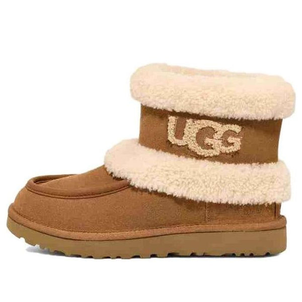 UGG(WMNS)  Classic Ultra Mini Fluff 'Chestnut'