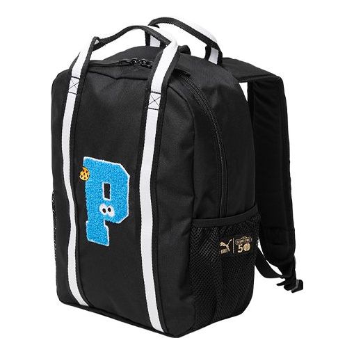 PUMASesame Street Backpack 'Black Blue'