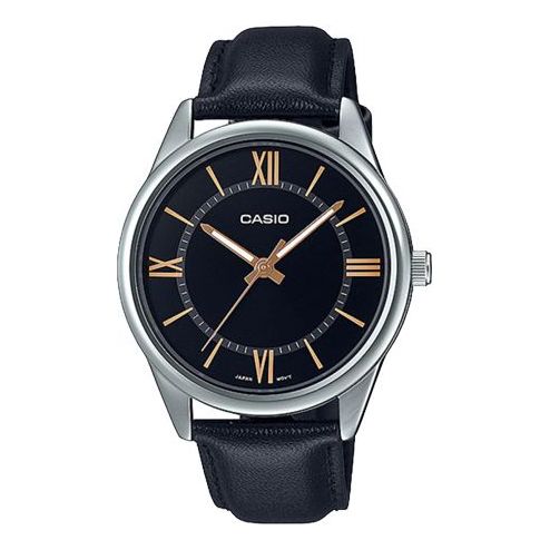 CASIODRESS Series Vintage Business Fashion Belt Men s Mens Black Analog