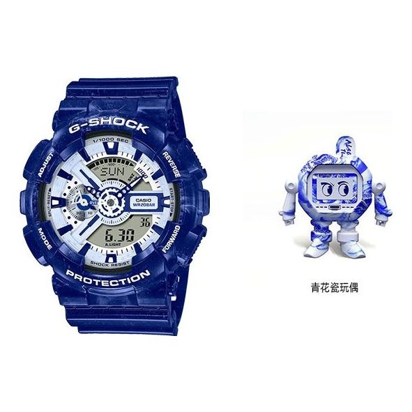 CASIOG-Shock Analog-Digital 'Blue'