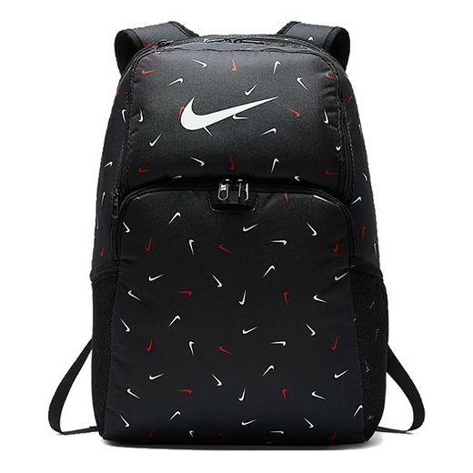 NikeBrasilia 9.0 Check All Over Print Training Backpack 'Black'