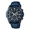 CASIOWaterproof EDIFICE Solar Powered Sports Sapphire Crystal Mens Blue Analog
