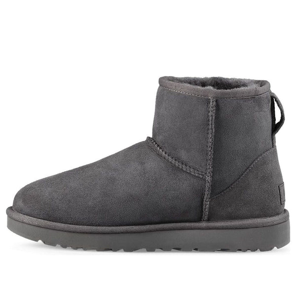 UGG(WMNS)  W Classic Mini II Fleece Lined Gray