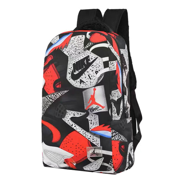 NikeTrend Graffiti Laptop Backpack 'Multicolor'