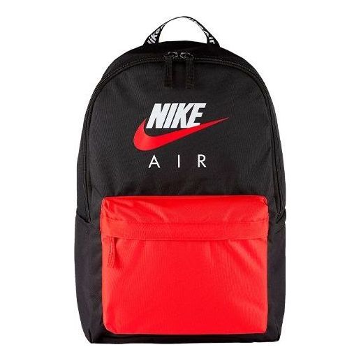 NikeAir Heritage Logo Backpack 'Black Red'