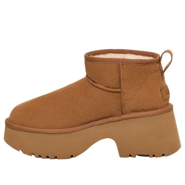 UGG(WMNS)  Classic Ultra Mini New Heights 'Chestnut'