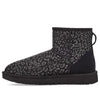 UGG(WMNS)  Classic Mini Snow Leopard Black