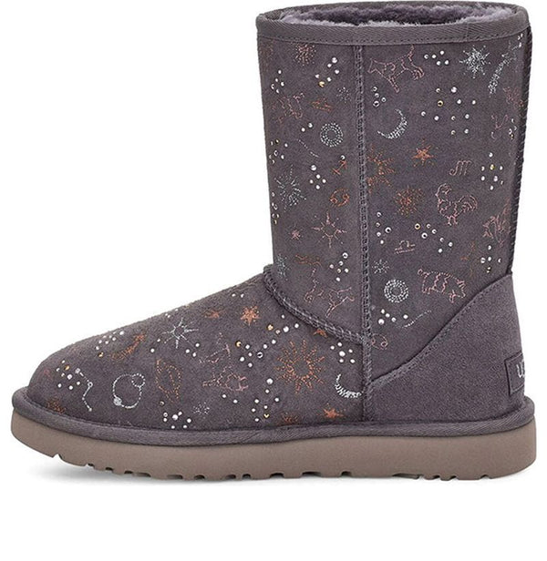 UGG(WMNS)  Classic Zodiac Snow Boots Gray Purple