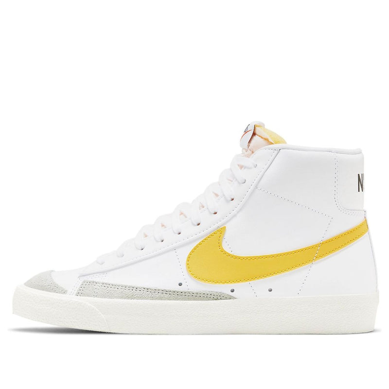 NikeBlazer Mid 77 Vintage 'White Yellow Brown'