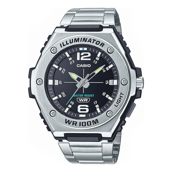 CASIOCasio Illuminator Analog Watch 'Silver Black'