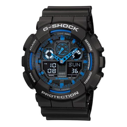 CASIOG-Shock Analog-Digital 'Black Blue'