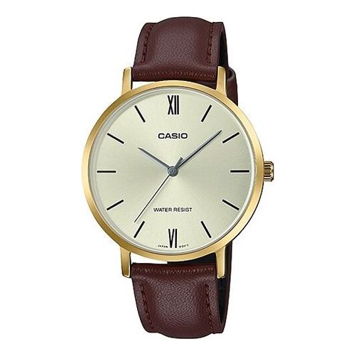 CASIOQuartz Waterproof Brown Analog