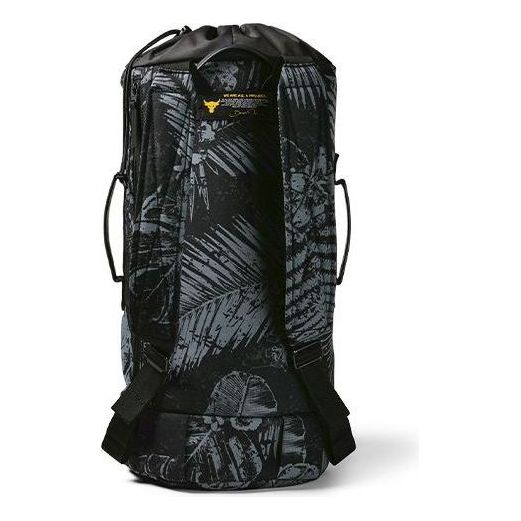 Under ArmourProject Rock 60 Backpack 'Black Silver'