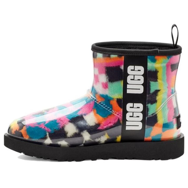 UGG(WMNS)  Classic Clear Mini Boot Checks 'Black Multi'