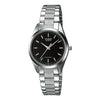 CASIOStainless Steel Strap Black Analog