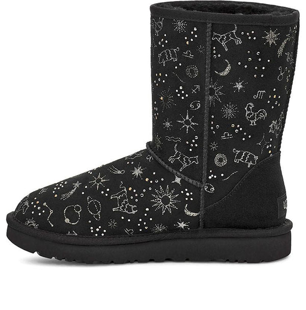 UGG(WMNS)  Classic Zodiac Snow Boots Black