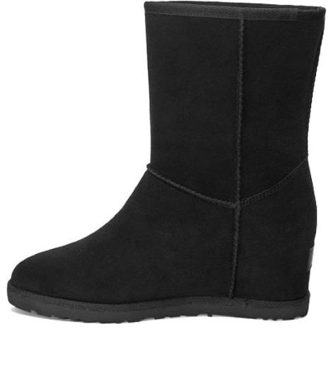 UGG(WMNS)  Classic Femme Short Suede Black