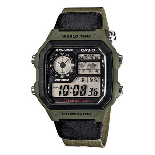 CASIOG Shock Square Sport Quartz Men Sports Mens Black Digital