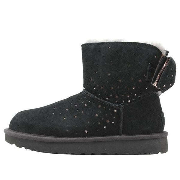 UGG(WMNS)  Classic Mini Stargirl Bow Port 'Black'