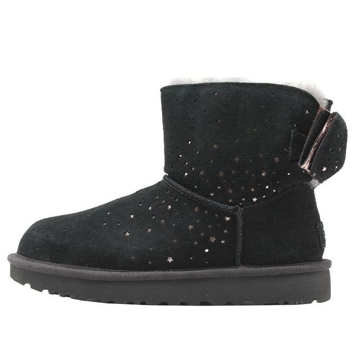UGG(WMNS)  Classic Mini Stargirl Bow Port 'Black'