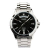 CASIOWaterproof Stainless Steel Men Mens Black Analog