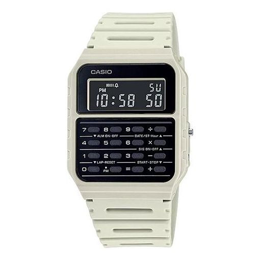 CASIOUnisex YOUTH Calculator Multi-function Waterproof Unisex Mens White Digital