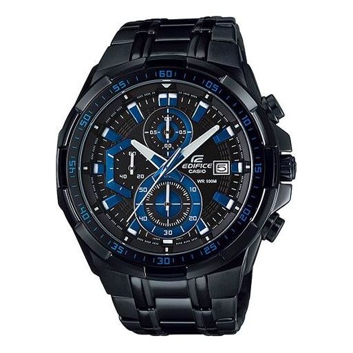 CASIOWaterproof EDIFICE Limited Edition Mens Black/Blue Analog