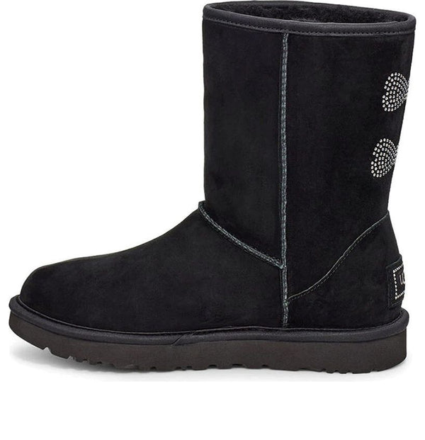 UGG(WMNS)  Classic Short Crystal Snow Boots Black