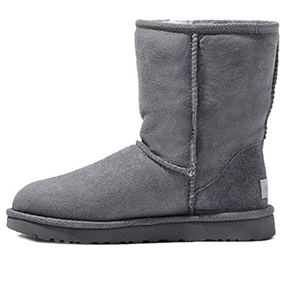UGG(WMNS)  Classic Short II Fleece Lined Gray