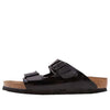 BirkenstockArizona Birko-Flor Narrow Fit Sandals 'Black Patent'