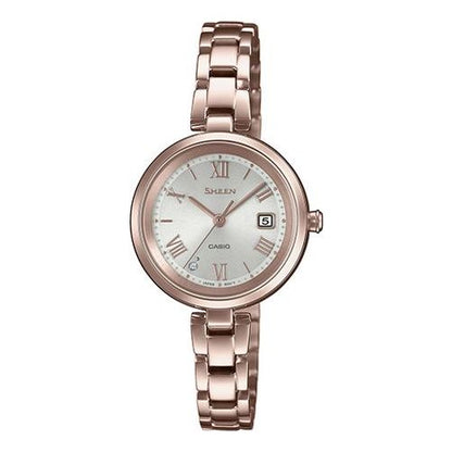 CASIOSHEEN Solar Powered Gold Analog