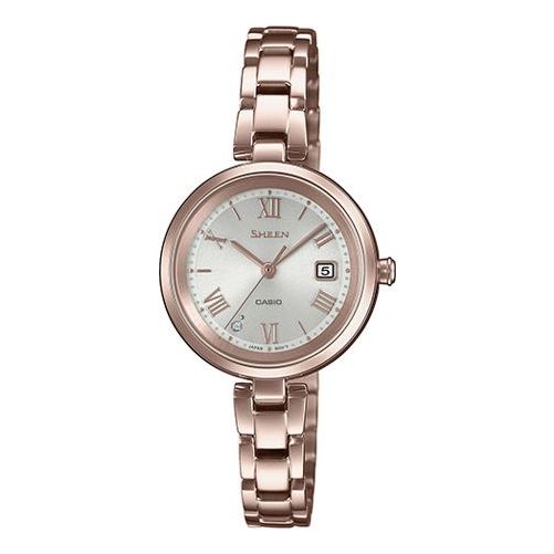 CASIOSHEEN Solar Powered Gold Analog