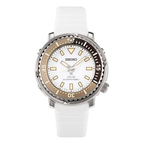 SEIKOPROSPEX Series Solar Quartzes Christmas Limited White