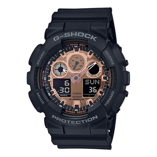 CASIOG-Shock Analog-Digital 'Black Rose'