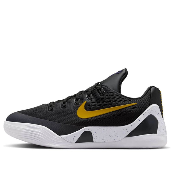 Nike(GS)  Kobe 9 EM Low TB 'Black University Gold'