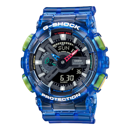 CASIOG-Shock Digital-Analog 'Transparent Blue'