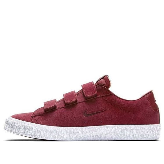 NikeSB Skateboard Zoom Blazer Low AC QS 'Team Red White'