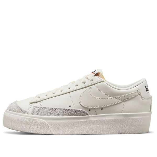 Nike(WMNS)  Blazer Low Platform Low-Top Sneakers White