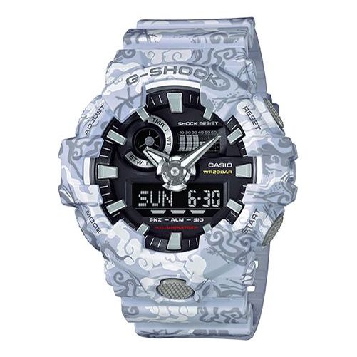 CASIOG-Shock Analog-Digital 'White'