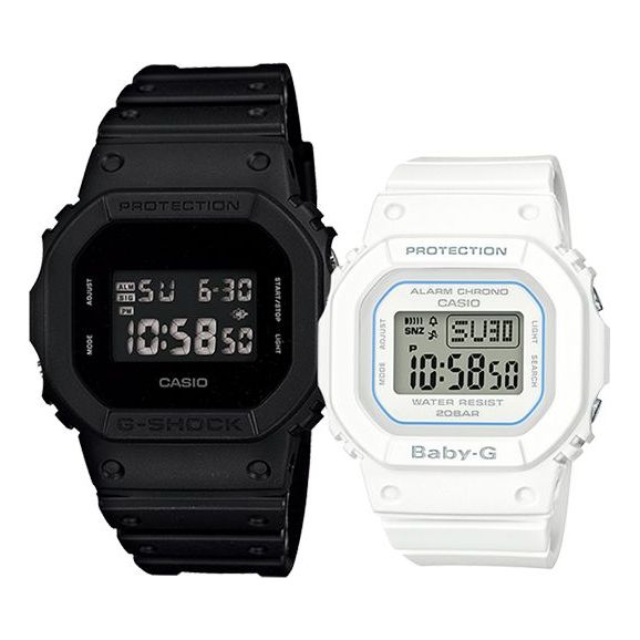 CASIOG-Shock & Baby-G Set 'Black and White'