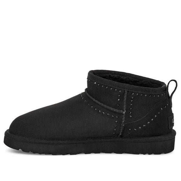UGG(WMNS)  Classic Ultra Mini Bling Fleece Lined 'Black'