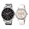CASIOQuartz Waterproof Mens Black/White Analog