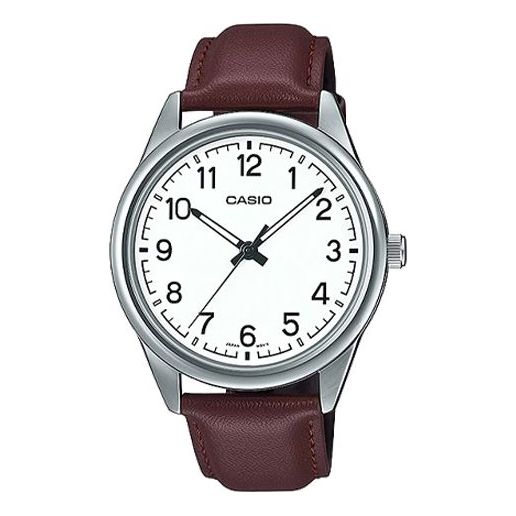 CASIODRESSSerieses Business Men'ses Mens Silver Analog