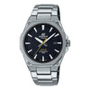 CASIOMale EDIFICE Japan / South Korea Fashion Black Dial Mens Black Analog