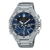 CASIOtooth Waterproof EDIFICE Sports Sapphire Crystal Quartz Solar Powered Mens Blue Analog/Digital Combo